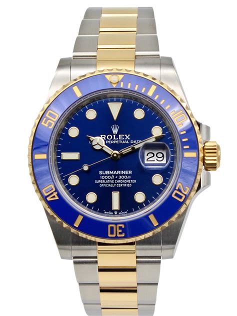 rolex submarine blue dial|rolex submariner blue bezel price.